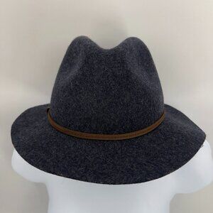 Scala Women's Hand Made Charcoal Gray Hat One Size Fits All